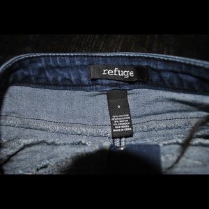 High waisted shorts. Slightly faded.